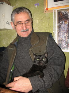 Илья с котом
